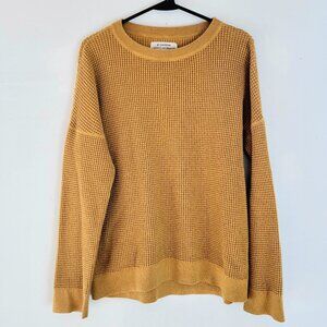 REI Wallace Lake Waffle Sweater Size M